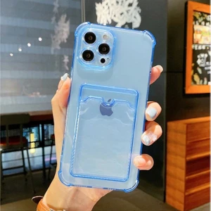 Efnan Store Xiaomi Redmi Note 11 / Redmi Note 11S Uyumlu Şeffaf Kartlık Kılıf Anti Shock Kılıf
