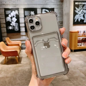 Efnan Store Xiaomi Redmi Note 11 / Redmi Note 11S Uyumlu Şeffaf Kartlık Kılıf Anti Shock Kılıf