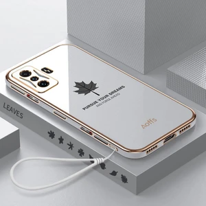 Shin-Wo Xiaomi Poco F4 Gt İçin Telefon Kılıfı Silikon Elektrolizle Kaplanmış Darbeye Dayanıklı Kapak (Yurt Dışından)