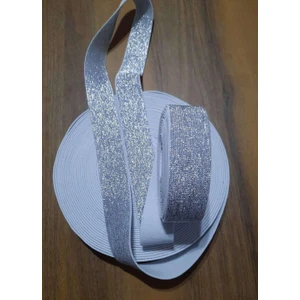 İmren Aksesuar Simli 3cm Don,paça ve Bel Lastiği 1 Paket 3 Metre