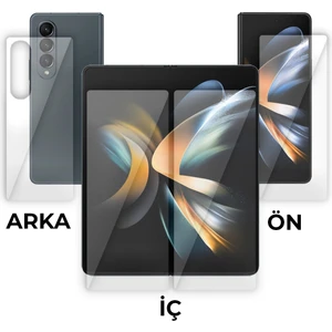 Samsung Galaxy Z Fold 3 5g Ön Darbe Emici Hd Ekran Koruyucu Kaplama