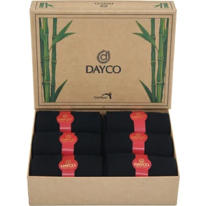 Premium Bambu Yün Dikişsiz Erkek  Çorabı 6'lı Kraft Kutu