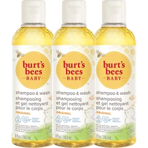 Burt's Bees Burts Bees Bebek Saç Ve Vücut Şampuanı - Baby Bee Shampoo Body Wash x 3 235 ml