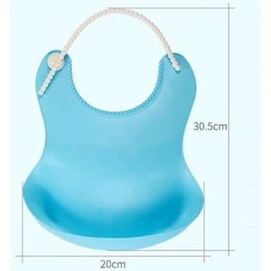 Silikon Bebek Mama Önlüğü