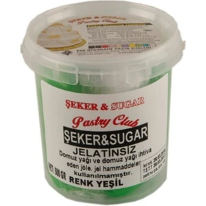 Şeker & Sugar Şeker Hamuru 500 gr Yeşil