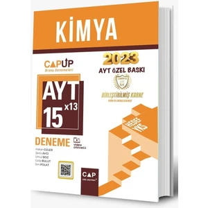Ayt Kimya 15 x 13 Up Deneme 2023 Özel Baskı Çap Yayınları
