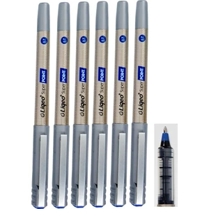 Mavi Pilot Kalem Super Point 0.7 6 Adet Mavi Roller Pilot Kalem 0,7 Mürekkepli Dolma Kalem