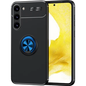 Kny Samsung Galaxy S23 Plus Kılıf Yüzüklü Manyetik Ravel Silikon