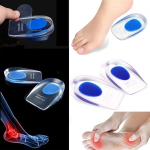 Silikon Tabanlık Gizli Topuk Yastığı - Silikon Ortopedik Tabanlık