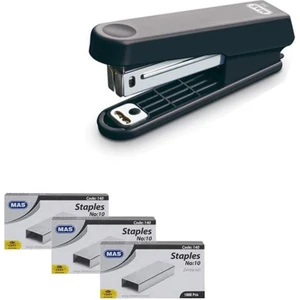 Mas 754 Zımba Makinesi Basic Siyah + 3 Adet Zımba Teli