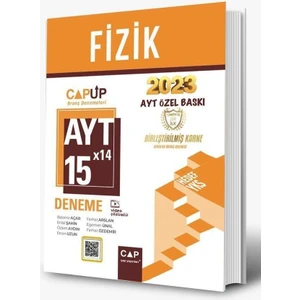 Ayt Fizik 15 x 14 Up Deneme 2023 Özel Baskı Çap Yayınları
