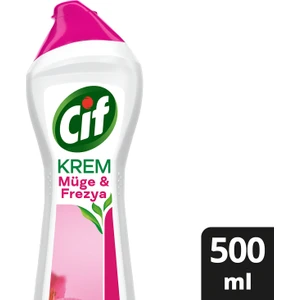 Krem Yüzey Temizleyici Müge ve Frezya Yağ ve Kireç Sökücü Leke Çıkarıcı 500 ML
