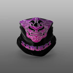 Samurai Renkli Motorcu Buff Maske Outdoor Boyunluk Unisex Bandana