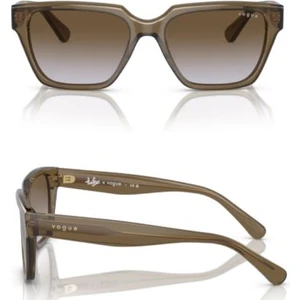 Hailey Bieber Serisi  Güneş Gözlüğü Transparent Dark Khaki 5512S 304768  53 17 140
