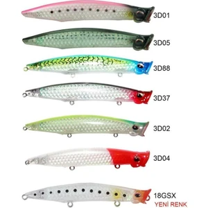 Pop'n Catch 3D 125 12.5cm 19GR Popper - Okyanusav