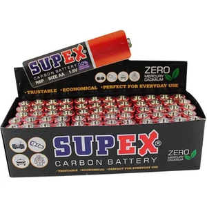 R6 1.5V Çinko Karbon Aa Kalem Pil 60LI