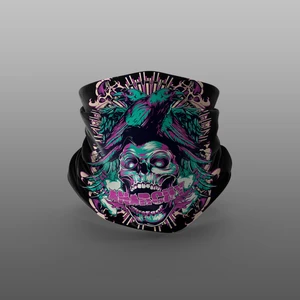 Anarchy Motorcu Buff Maske Outdoor Boyunluk Unisex Bandana