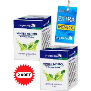 Winter Mentol Buharlaşan Merhem Viks Vicks Vikis Mentol ve Okaliptus 40 gr x 2 Adet