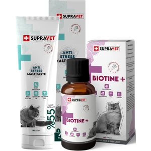 Set-03 Antistress Sakinleştirici Malt Macunu 100 gr + Biotine Tüy Dökülmesi Engelleyici Damla 100 ml