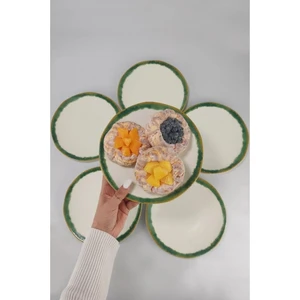 6’lı Pasta Tabağı Yeşil – TL4017357