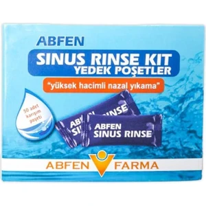 Abfen Farma Abfen Sinus Rinse Kit Yedek Poşetler Yüksek Hacimli Nazal Yıkama 50’li