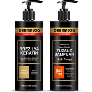Brezilya Fönü - Keratin Bakımı & Botox Bakımı Kalıcı Onarıcı ve Saç Düzleştirici Bakım Seti