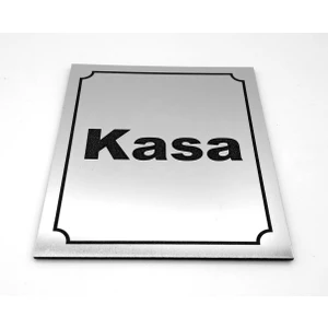 Kasa Kapı Duvar Yönlendirme Tabelası 13 cm x 16 cm Xl