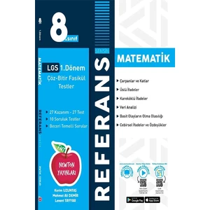Newton Yayınları 8. Sınıf 1. Dönem Tekrarı Referans Matematik Fasikül Soru Bankası