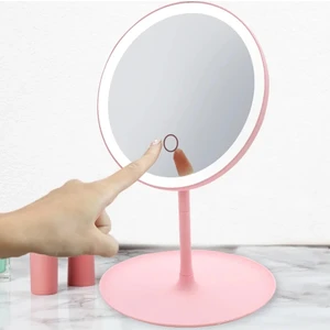 Dokunmatik LED Işıklı USB Şarjlı Makyaj Aynası