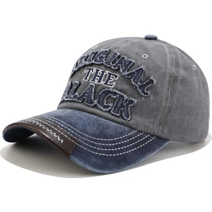 Şapka Market Original Black Gri Lacivert Beyzbol Şapka