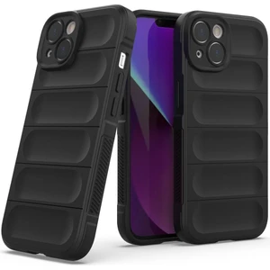 M.TK Moveteck Apple iPhone 13 Kılıf Dalgalı Renkli Soft Silinir Silikon Darbe Emici Yumuşak His Tampon Kapak