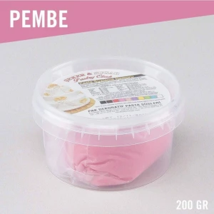 Şeker Hamuru 200 gr Pembe