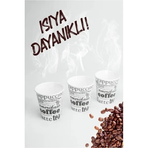 Yok Yok Ambalaj Karton Bardak 4 Oz Türk Kahvesi Espresso Bardağı 100'LÜ