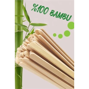 Ahşap Karıştırıcı (Bambu) 500 Adet