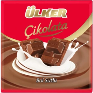 Bol Sütlü Kare Çikolata 60 G 12 Adet