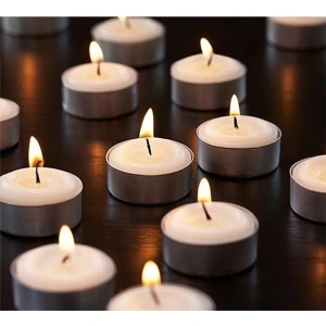 Tinky Winky Tealight Mum 4 Saat Yanma Garantili Beyaz 50'li