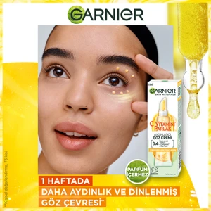 Garnier c Vitamini Parlak Aydınlatıcı Göz Kremi 15ML + Süper Aydınlatıcı Serum 30M