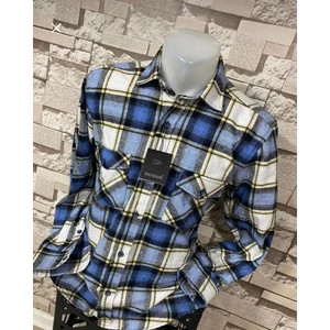 Slim Fit Yakalı Oduncu Gömleği