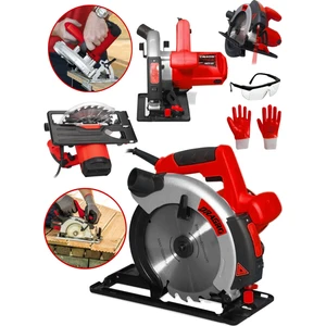 Alman Pro 4200 Watt Lazerli Bakir Sargili Metal Şanzuman Sunta Kesme Daire Testere Makinesi 185 mm