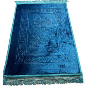 Peluş Seccade A.mavi