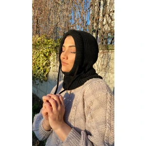 Triko Ipli Balaclava Unisex Tesettüre Uygun