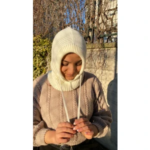 Triko Ipli Balaclava Unisex Tesettüre Uygun