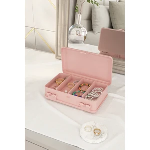 Dovi Home Hope Makyaj ve Kozmetik Düzenleyici Organizer Pudra Pembe Pudra Pembe