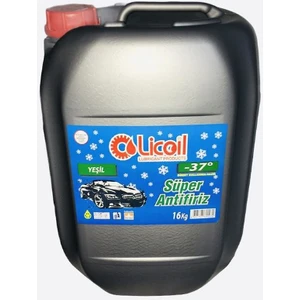 Süper Antifiriz 16 Kg. -37 Derece Bidon Mavi  Ü.T:2023