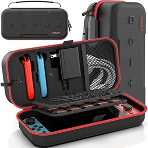 Nintendo Switch OLED Uyumlu Adaptör İçin Batching Çantası - Kırmızı (Yurt Dışından)