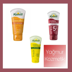 Urea %5 75ML+  kamill Fresh El 75ML+KAMILL Express 75ML  3lü El ve Tırnak Kremi