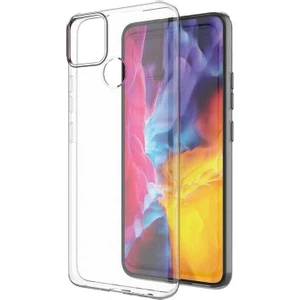Realme C25 Kamera Korumalı Şeffaf Yumuşak Silikon Kılıf
