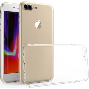 Apple iPhone 8 Plus Kamera Korumalı Şeffaf Yumuşak Silikon Kılıf