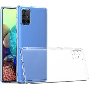 Samsung Galaxy A51 Kamera Korumalı Şeffaf Yumuşak Silikon Kılıf