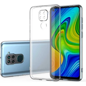 Xiaomi Redmi Note 9 Kamera Korumalı Şeffaf Yumuşak Silikon Kılıf